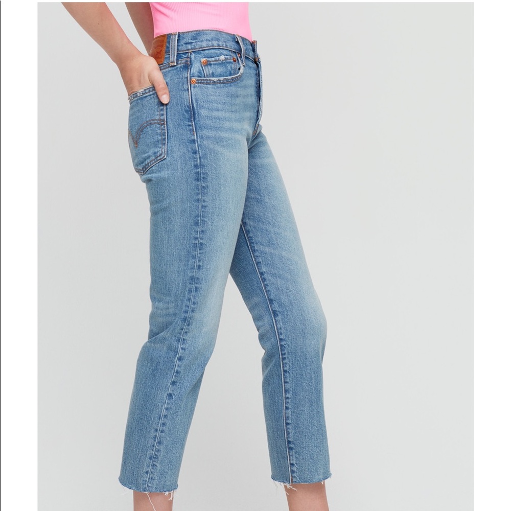 Levi's Wedgie High Waist Straight Leg Jean